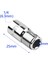 1pc 1/4 "soket Adaptörü Krom Vanadyum Çelik Kare Sürücü 1/4" Hex Shank Soket Uçları Dönüştürücü Tornavida Tutucu (Yurt Dışından) 3