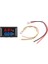 100V 1A Mavi Dc 0-100V 1A 10A 50A 100A LED Dijital Voltmetre Ampermetre Araba Motosiklet Gerilim Akım Ölçer Volt Dedektörü Test Cihazı Monitör Paneli (Yurt Dışından) 1