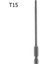T25 1pc 100MM Uzun T8-T40 Manyetik Torx Tornavida Uçları Seti Elektrikli Tornavida Kafası T8,T10,T15,T20,T25,T27,T30,T40 Tornavidalar (Yurt Dışından) 4