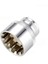 7mm-1 Adet 3/8 "sürücü 12 Diş Kısa Lokma Anahtar Kafa Ayna Anti-Pas Altıgen/torx Evrensel Cırcır Lokma Anahtar Somun Kaldırma El Aletleri (Yurt Dışından) 3