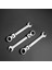 6mm Esnek Kafa Kombinasyonu Cırcır Anahtarı Çift Kullanımlı Cırcır Anahtarı Aracı Araba Tamir El Aletleri 45 # Çelik Cırcır Anahtarı Aracı Set (Yurt Dışından) 4