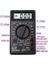 Siyah 2 Renkli LCD Dijital Multimetre Ac/dc 750/1000 V Dijital Mini Multimetre Probu Voltmetre Ampermetre Ohm Test Cihazı Metre Ölçer (Yurt Dışından) 4