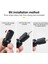 BS17-1 Adet 1/2 Inç Kare 1/4 Inç Hex Cırcır Soket Anahtarı Soket Adaptörü Ingiliz Anahtarı Takımı Sürücü Dönüştürücü Darbe Aracı (Yurt Dışından) 3