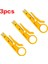 3 Adet 1/3 Adet Crimper Pense Taşınabilir Tel Striptizci Bıçak Kablo Sıyırma Tel Kesici Aletler Kesim Hattı Cep Çok Amaçlı Sıkma Araçları (Yurt Dışından) 1
