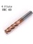 3X4DX50L,1 Adet Hrc 60 1 Adet Set Kesme HRC50 HRC60 HRC65 4 Flüt 4mm 5mm 6mm 8mm 12MM Alaşım Karbür Freze Tungsten Çelik Freze Kesici Uç Freze (Yurt Dışından) 1