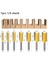 1L4X15X30 1/4 /6.35 mm Şaft Düz Bit Tungsten Karbür Tek Çift Flüt Freze Ucu Ahşap Freze Kesici Ağaç Işleri Için 1 Adet (Yurt Dışından) 3