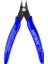 Mavi Mavi/kırmızı 170 Tel Kesici Dıy Giyotin Çapraz Yan Kesme Kablo Pense Kırmızı Mavi Pense El Mini Snips Gömme Makası Düzeltici (Yurt Dışından) 1