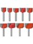 6X15MM 2A 6/8mm Shank Temizleme Alt Gravür Yönlendirici Bit Ağaç Işleme Aleti Katı Karbür Ahşap Freze Kesicisi End Mill 10/22/28/32MM (Yurt Dışından) 3
