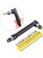 10 Adet Bit L-Şekilli Çift Kafa Tornavida Yardımcı Mini Lokma Anahtar 1/4 "6.35MM Tornavida Uçları Anahtar Aracı ve Tornavida Ucu Matkap Seti (Yurt Dışından) 2