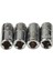 4 Adet Soket Adaptör Uçları Dönüştürücü 1/4 "kare Sürücü 1/4" Hex Dönüştürücü Tornavida Bitadaptorhandtools (Yurt Dışından) 2
