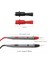 20A Pvc Tel 1 Çift Evrensel 1000 V 10A Prob Multimetre Testi Dijital Çoklu Metre Test Cihazı Kurşun Probe Tel Kalem Kablo Aracı 70 cm Uzunluk (Yurt Dışından) 3