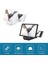 Beyaz 3D Cep Telefonu Ekran Büyüteç Hd Cep Telefonu Video Büyüteç Taşınabilir Katlanabilir Büyüteç 1.5 Kez Büyütme Aleti (Yurt Dışından) 2