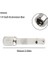 50MM 1/4 Inç Uzatma Çubuğu Cırcır Soket Anahtarı Adaptörü 50 75 100 mm Krom Çelik Tahrik Cırcır Soket Anahtarı Elektrikli Matkap Adaptörü (Yurt Dışından) 1