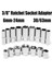 63 mm Uzunluk 16MM 1 Adet 30MM 63MM 3/8 "cırcır Soket Adaptörü 6MM-24MM Allen Hex Bit Soket Kare Sürücü Darbeli Tornavida Tutucu Adaptör Dönüştürücü (Yurt Dışından) 2