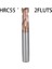 D2.5XD4X50 HRC55 2fluts Q.grt Karbür Frezeleme HRC50 55 65 Metal Karbür Parmak Freze 2 3 4 Kanal Kaplama Tungsten Çelik Kesme Freze Seti Parmak Frezeler (Yurt Dışından) 1