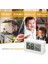 Beyaz Mini LCD Dijital Termometre Higrometre Sıcaklık Kapalı Uygun Sıcaklık Sensörü Nem Ölçer Ölçer Aletleri Kablo (Yurt Dışından) 5