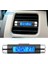 Saat 2 In 1 Araba Oto Termometre Saat Takvim LCD Dijital Ekran Klipsli Dijital Mavi Arka Işık Otomotiv Aksesuarları (Yurt Dışından) 2