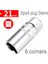 03 1 Adet 14 16 21MM Buji Lokma Anahtar Araba Sökme Onarım Kol Anahtarı 3/8 1/2 Inç Şarapnel Lokma Anahtar Aracı (Yurt Dışından) 4