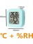 Yeşil Mini Iç Mekan Termometresi LCD Dijital Sıcaklık Odası Higrometre Ölçer Sensörü Nem Ölçer Iç Mekan Termometresi Sıcaklık (Yurt Dışından) 1