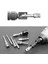 A0144-65MM Matkap Soket Adaptör Kiti Darbeli Matkap Uzatma Ucu Soket Adaptör Kiti 1/4'' 3/8'' 1/2'' Kare Kafa 1/4'' Hex Shank Matkap Araçları (Yurt Dışından) 5