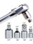 02 Cırcır Anahtar Soket Dönüştürücü Kafa Kol Adaptörü 1/2" Büyük Uç 3/8" Uç 1/4" Çelik - 1/4" - 1/2" - 3/8" (Yurt Dışından) 4