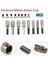 8 Adet Hex Soket H4 Vida Metrik Sürücü Aracı Matkap Ucu Ph2.0/m2.5-5.5mm Hex Shank Soket 6 Nokta Hex Soket El Aleti (Yurt Dışından) 1