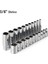 4MM-25MM Uzunluk 1/4 "sürücü Inç Altıgen Soket Anahtarı Kafası 25MM/50MM Uzun 6 Nokta Lokma Seti 4-14MM Somun Sürücü Anahtarı Cırcır Uzatma Soket Çubuğu (Yurt Dışından) 1