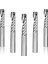 3.175X2.0X12 1 Adet Tek Flüt Spiral Kesici Cnc End Mill Karbür Yönlendirici Bit Akrilik Pvc Mdf Freze Kesicisi Aaa Kalite (Yurt Dışından) 1