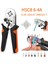 800 Adet Tüp Boru Terminali Sıkma Araçları Yüksük Sıkma Aracı Kiti I Elektrikli Pense Hsc8 6-4 0.25-10MM² 23-7AWG 6-6 0.25-6mm² Kelepçe (Yurt Dışından) 4