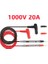 1000V 20A 1 Çift Dijital Multimetre Probu Yumuşak Silikon Tel Iğne Ucu Timsah Klipsli Evrensel Test Uçları LED Test Cihazı Multimetro Için (Yurt Dışından) 1