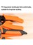 B Tipi Mavi 175MM Sıyırma Sıkma Pensesi Tel Striptizci Çok Fonksiyonlu Halka Crimper Elektrikçi Soyma Ağ Kablosu Striptizci Araçları (Yurt Dışından) 4