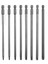 T10 Manyetik Torx Tornavida Bit Kurcalamaya Dayanıklı Güvenlik Manyetik Bit 150MM Uzun 1/4 Inç Hex Shank T8 T10 T15 T20 T25 T27 T30 T40 (Yurt Dışından) 2