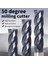 D3X9XD3X50L Parmak Freze Kesme HRC50 4 Flüt 4mm 5mm 6mm 8mm 12MM Metal Alaşım Karbür Freze Tungsten Çelik Freze Kesici Uç Freze Araçları (Yurt Dışından) 1