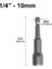 10MM 6-19MM 1/4″ Altıgen Soket Kol Nozulları Somun Sürücü Tornavida Seti Elektrikli Matkaplar Için Matkap Ucu Adaptörü Darbeli Sürücüler Soket Seti (Yurt Dışından) 1