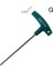 H6.0mm El Aleti 1.5/2/2.5/3/4/5/6/8mm Krom-Vanadiu Çelik Iç Altıgen Anahtar T Kolu Allen Altıgen Anahtar Anahtarı Anahtarı (Yurt Dışından) 1