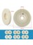 4 Inç 10 cm 80 Sünger Elyaf Parlatma Levhası Mermer/granit/kuvars Taşının Taş Yenilenmesi Için 60-3000 Grit Açı Öğütücü Için Taşlama Levha (Yurt Dışından) 4