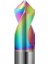 2X4X50 Renkli Nokta Matkap 90° 1-16MM Pah Freze Merkez Bit Cnc Router Bit Freze Kesici Karbür Uç Freze Alüminyum Çelik Metal Freze (Yurt Dışından) 1