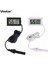 Wireless-Black-1 Vastar Mini Dijital LCD Iç Mekan Uygun Sıcaklık Sensörü Nem Ölçer Termometre Higrometre Ölçer (Yurt Dışından) 2