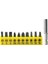 11 Adet 25MM Tornavida Ucu Seti Çok Fonksiyonlu Çok Yönlü Tornavidalar Uzatma Çubuğu Alet Takımı Oluklu/ph/torx Çapraz Matkap Ucu Kafa T20 (Yurt Dışından) 1