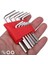 11 Adet Metrik Boyut Allen Altıgen Anahtar Anahtarı Metrik Boyut Kısa Kol El 1/16 "- 1/4" Inç 1.5mm-6mm Alet Seti Krom-Vanadyum Çelik Anahtar Kısa Kol (Yurt Dışından) 3
