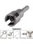 Kanat Somun Sürücü 1/4 Inç 6.35MM Hex Shank Soket Adaptör Somunu Güç Aracı Için Oluklu Kelebek Cıvata Lokma Anahtar Elektrikli Tornavida Kol (Yurt Dışından) 2