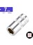 7mm Tek Parça 1/4" 4 4.5 5 5.5 6 7 8 9 10 11 12 13 14MM Lokma Anahtar Seti Altıgen Metrik 6 Nokta Soket Başlı Bit Kovan Kiti 25MM Uzunluk (Yurt Dışından) 1