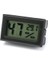 Siyah Daire Mini LCD Dijital Termometre Higrometre Probu Kuluçka Makinesi Buzdolabı Dondurucu Thermograph Sıcaklık Nem Ölçer Dedektörü (Yurt Dışından) 5