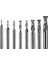 9mm 1 Pc Hss 2 Flüt Uçlu Freze Kesici 1MM-12MM Cnc Düz Şaft Freze Ağaç Işleme Tezgahı End Mill Yönlendirici Bit Ahşap Kesim (Yurt Dışından) 1