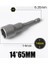 14MM x 65MM 1 Adet 3MM-24MM Altıgen Darbe Soketi Manyetik Olmayan Somun Tornavida Seti 1/4 6.35MM Anahtarı 65MM Uzun Adaptör Elektrikli Matkap Soket Kiti (Yurt Dışından) 1