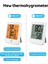 Siyah Thermopro Dijital Higrometre Oda Termometresi Kapalı Elektronik Sıcaklık Nem Monitörü Arkadan Aydınlatmalı Hava Istasyonu (Yurt Dışından) 4