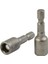 5 Adet 8mm Soket Adaptörü Manyetik Somun Sürücü 1/4 Hex Shank Matkap Ucu Uzunluğu 42MM Güç Anahtarı Tornavida Araçları Parçaları (Yurt Dışından) 3