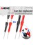 1 Çift Klip 1mm Pin Yalıtım Delme Iğnesi Tahribatsız Multimetre Test Probu 10A 600 V 2mm Test Ucu Vichy Fluke Ucu Prob (Yurt Dışından) 4