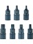 T70 Torx Tornavida Bit Aracı 1/2 Soket Uçları Adaptörü T30 T40 T45 T50 T55 T60 T70 1/2 Inç Adaptör El Aleti Çok Fonksiyonlu (Yurt Dışından) 5