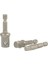 3 Adet 1/4 ''3/8'' 1/2'' Soket Bit Adaptörü Hex Shank Matkap Uçları Krom Vanadyum Çelik Uzatma Çubuğu Elektrikli El Aletleri (Yurt Dışından) 4